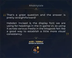 Ask Hytale July 30th, 2024